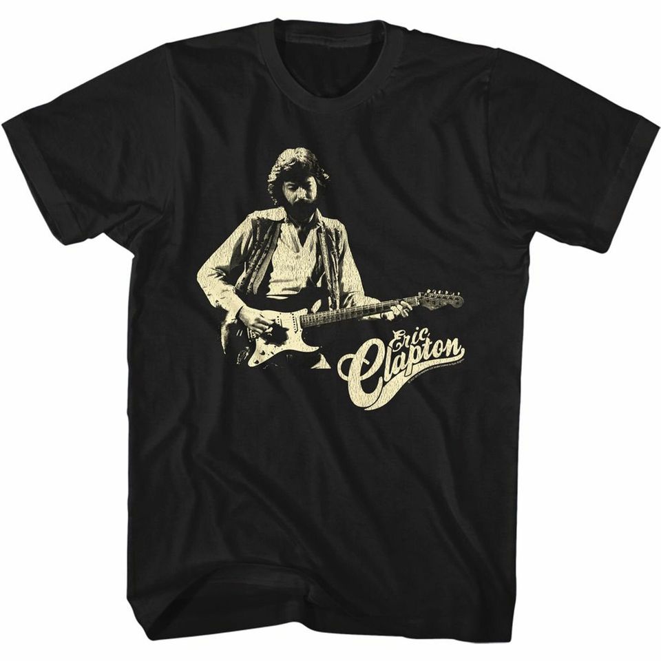 Eric Clapton Clapton W Guitar T-Shirt