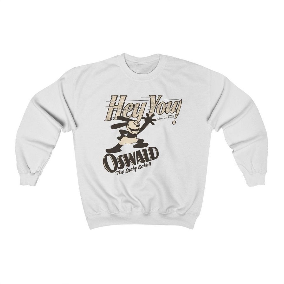 Oswald the Lucky Rabbit Sweatshirt - Classic Cartoons Sweatshirt