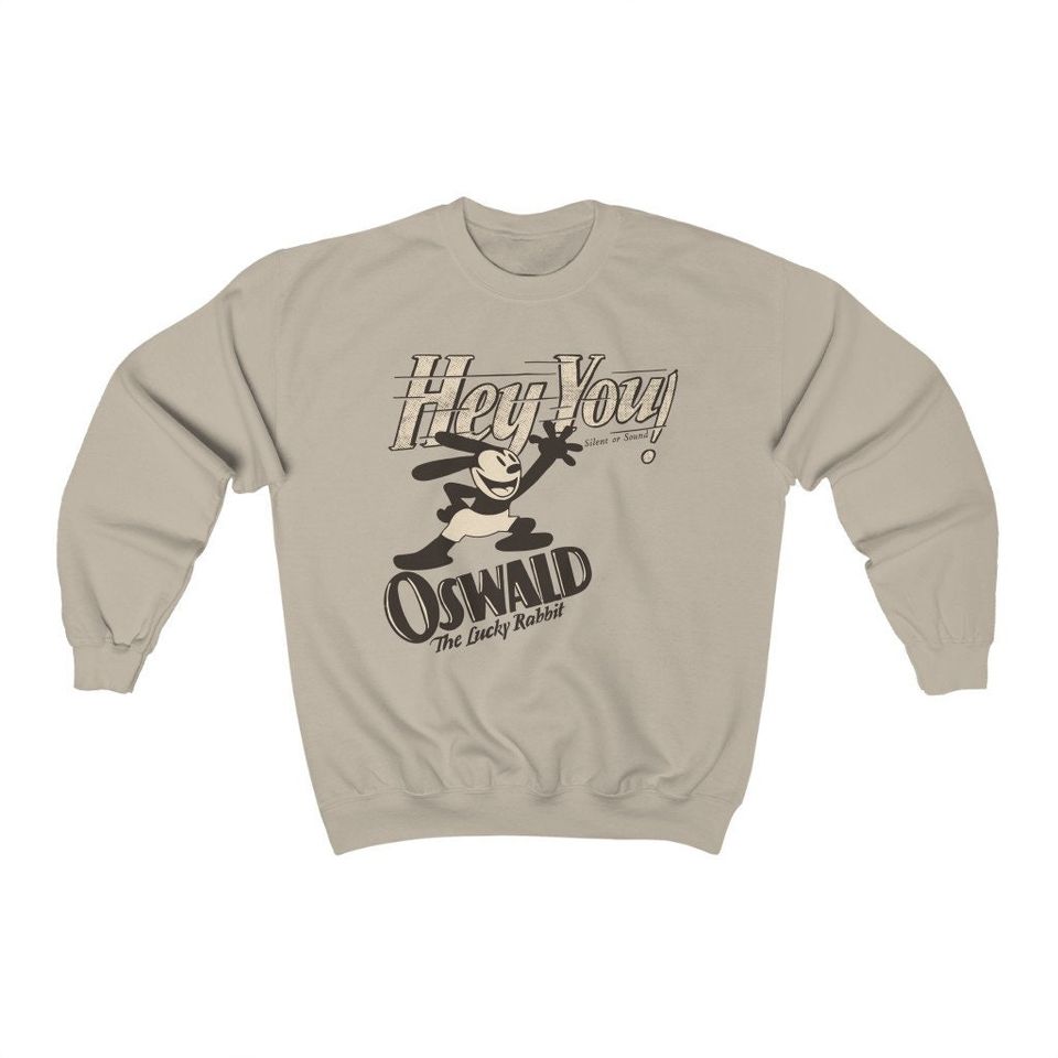Oswald the Lucky Rabbit Sweatshirt - Classic Cartoons Sweatshirt