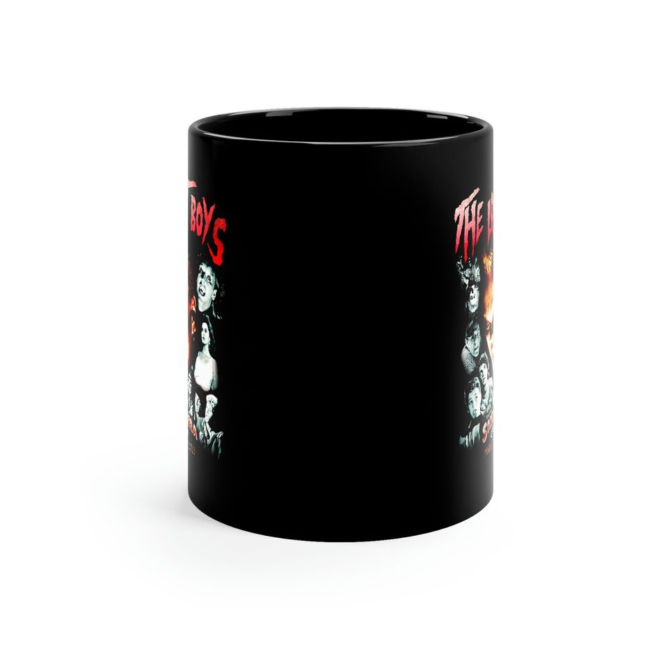 The Lost Boys Movie Black Coffee Mug
