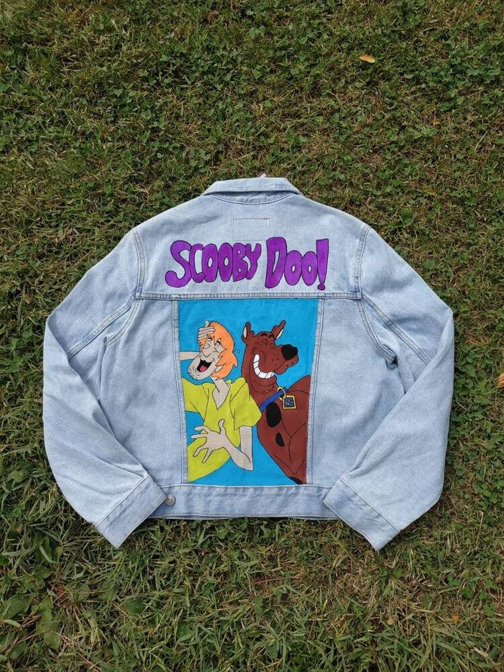 Scooby Doo Printed Denime Jacket