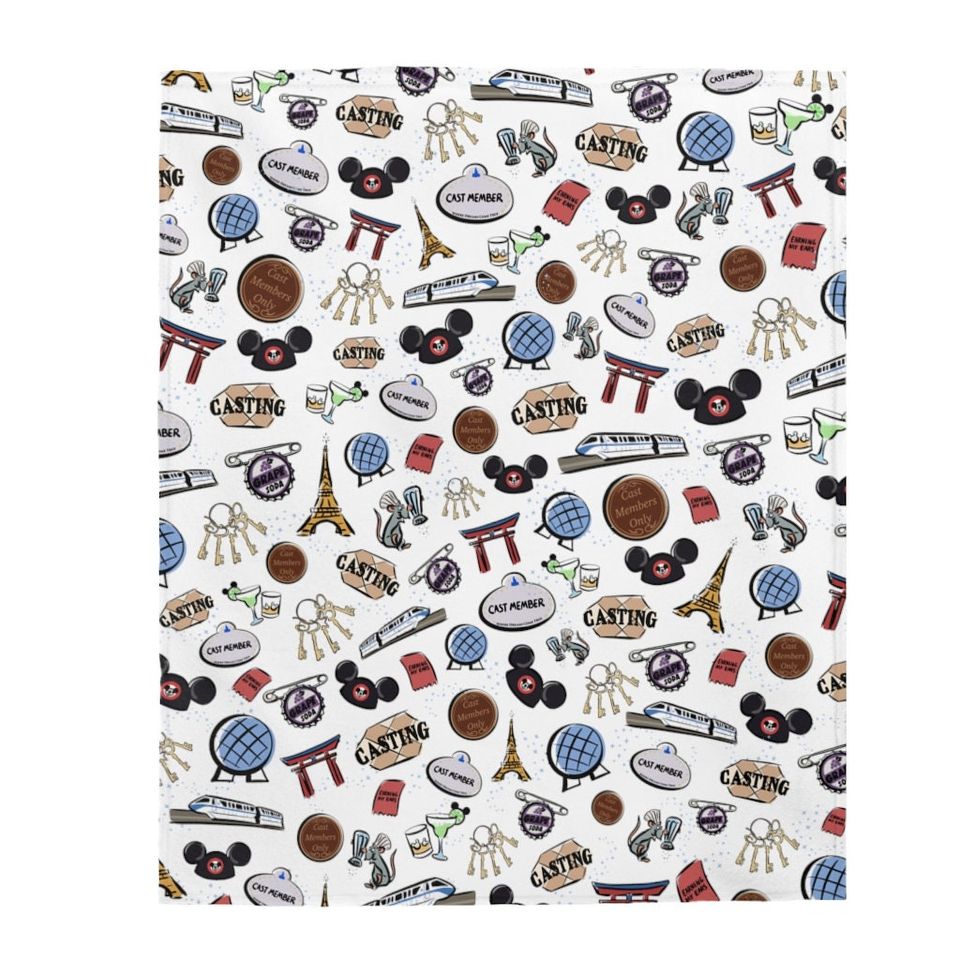 Epcot DCP Blanket, Disney College Program gift,  DCP Gift, DCP Blanket, Disney Epcot