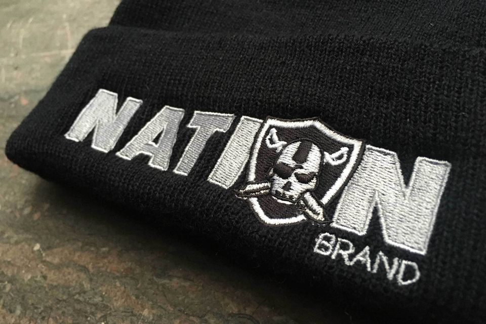 Nation Brand Logo Beanie