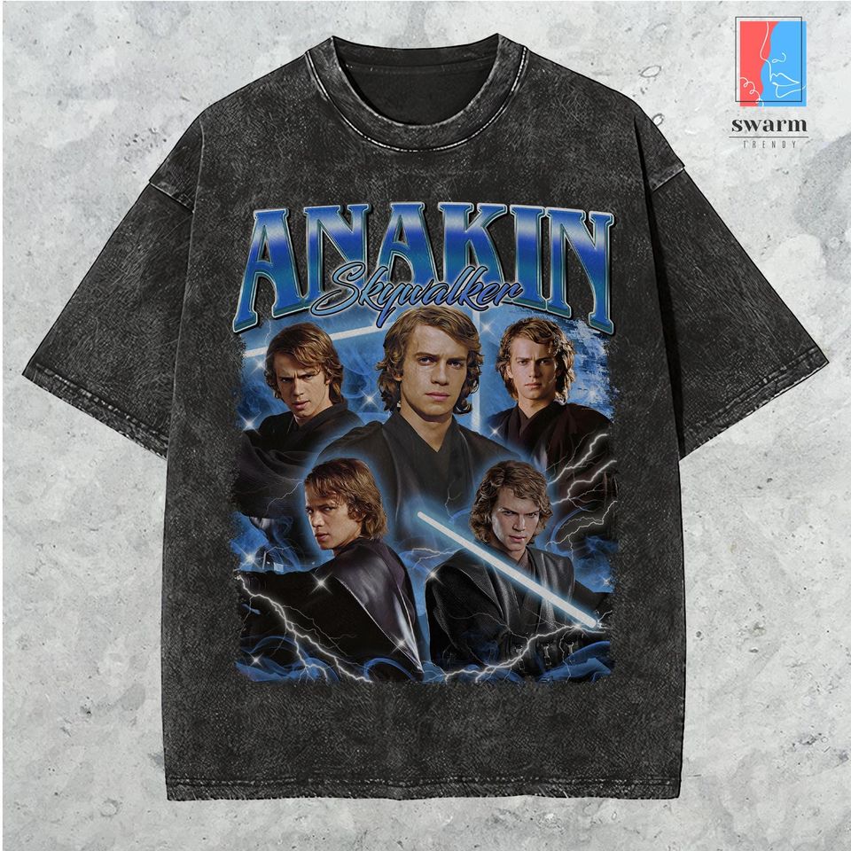 Star Wars Anakin Skywalker Vintage Mineral Wash Tee