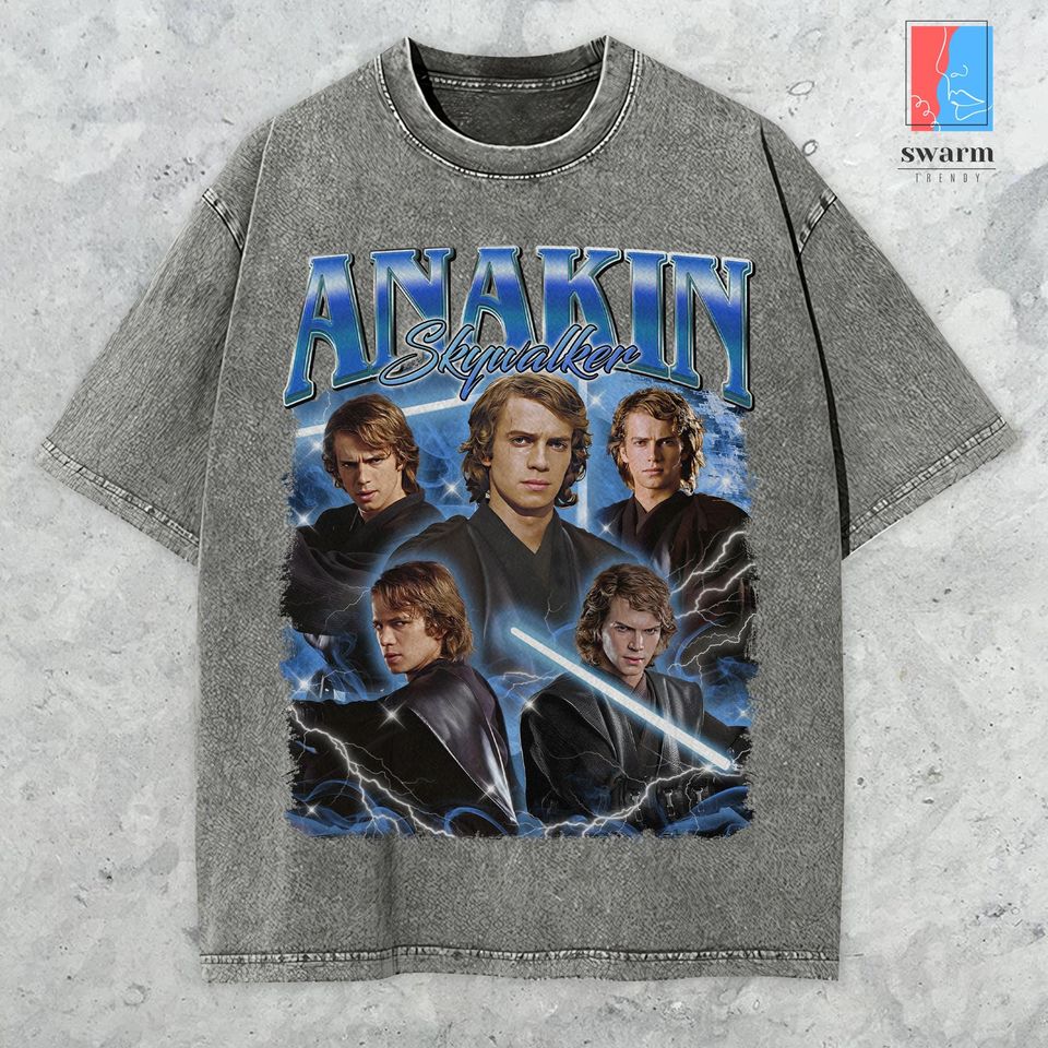 Star Wars Anakin Skywalker Vintage Mineral Wash Tee