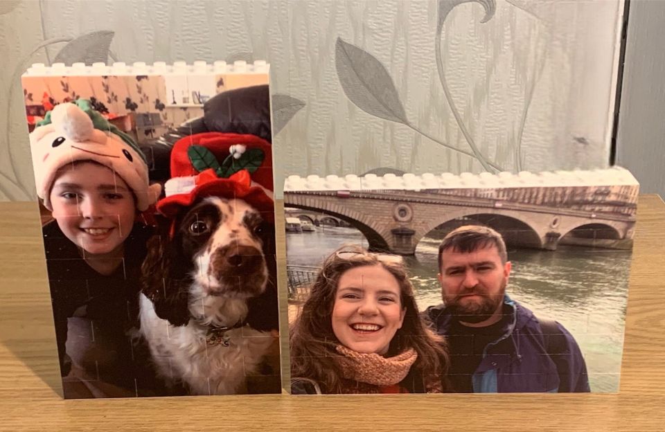 Custom Photo Brick Puzzle, Personalized LEGO Compatible Building Blocks