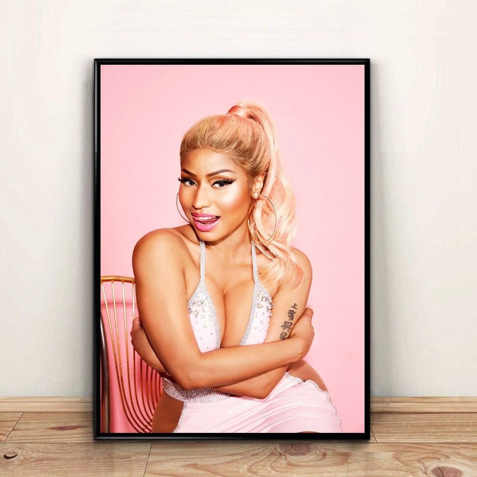 Nicki Minaj Music Poster Canvas Wall Art Home Decor