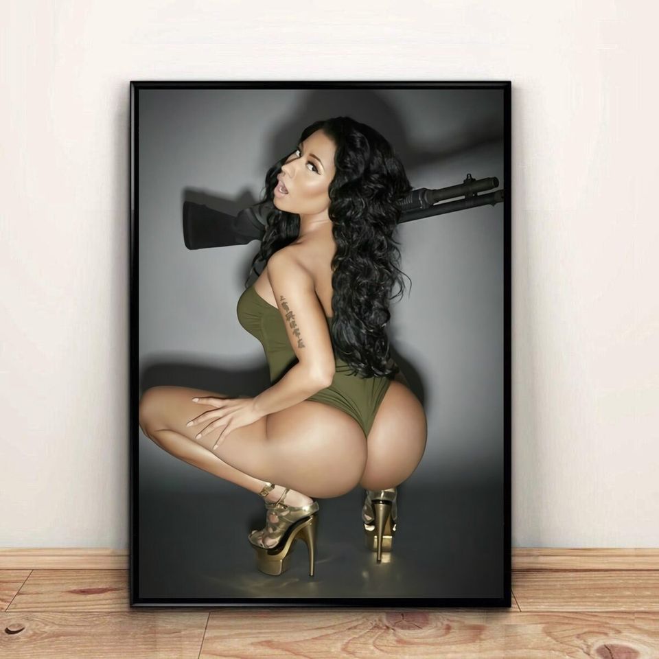 Nicki Minaj Music Poster Canvas Wall Art Home Decor