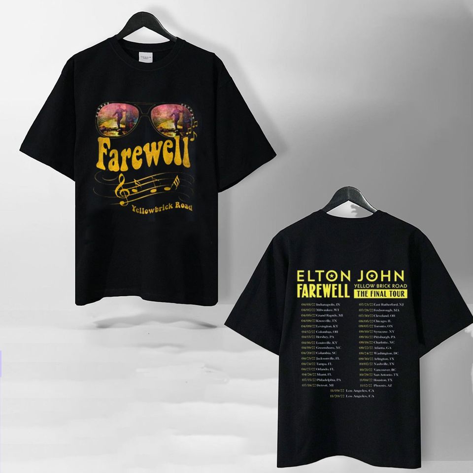 Elton John Farewell Tour 2022 Shirt