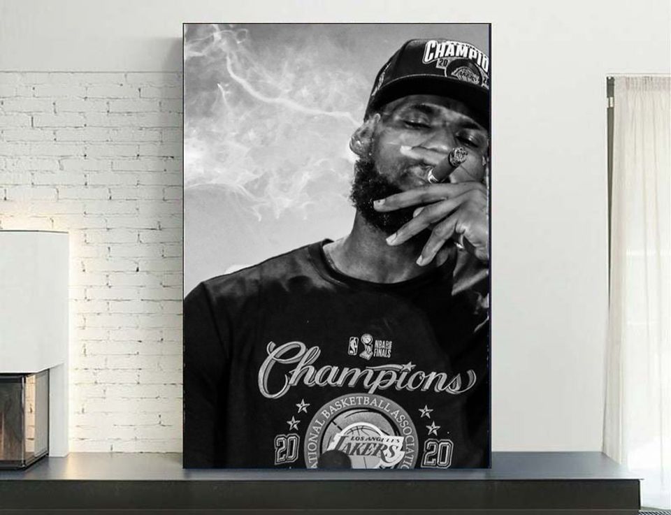 Lebron James Poster Canvas Wall Art Painting Print,no frame