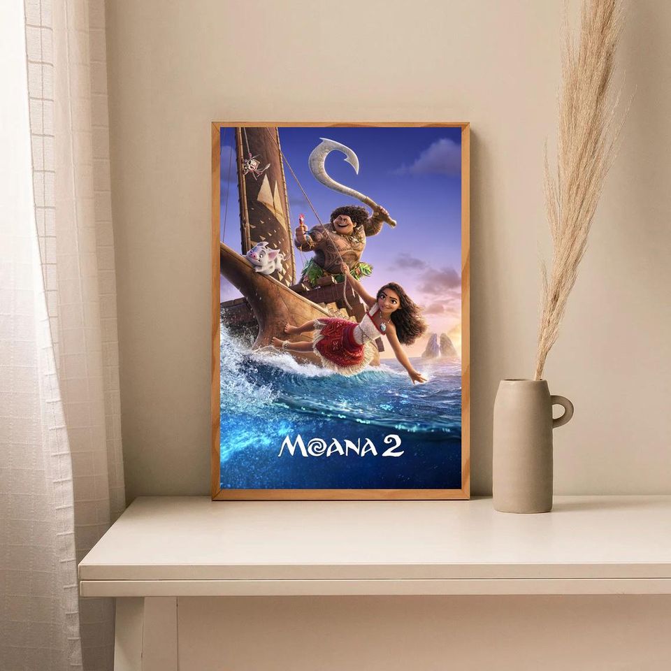 Disney Moana 2 2024 Movie Poster