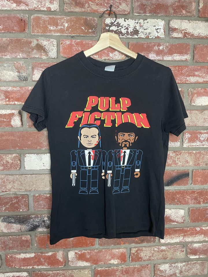 Vintage Y2K 2000s Pulp Fiction Lego type short sleeve T-shirt