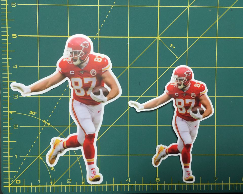 TRAVIS KELCE STICKER