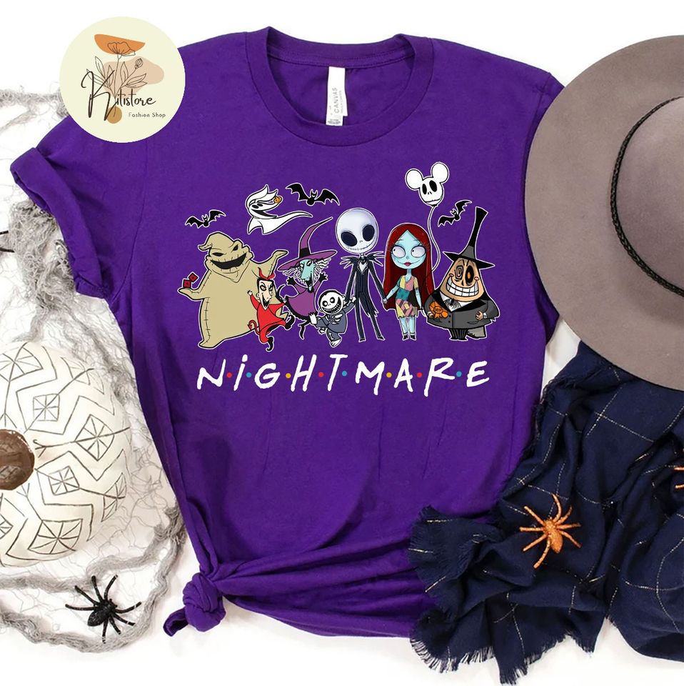 Nightmare Before Christmas Sweatshirt, Disney Halloween Sweatshirt
