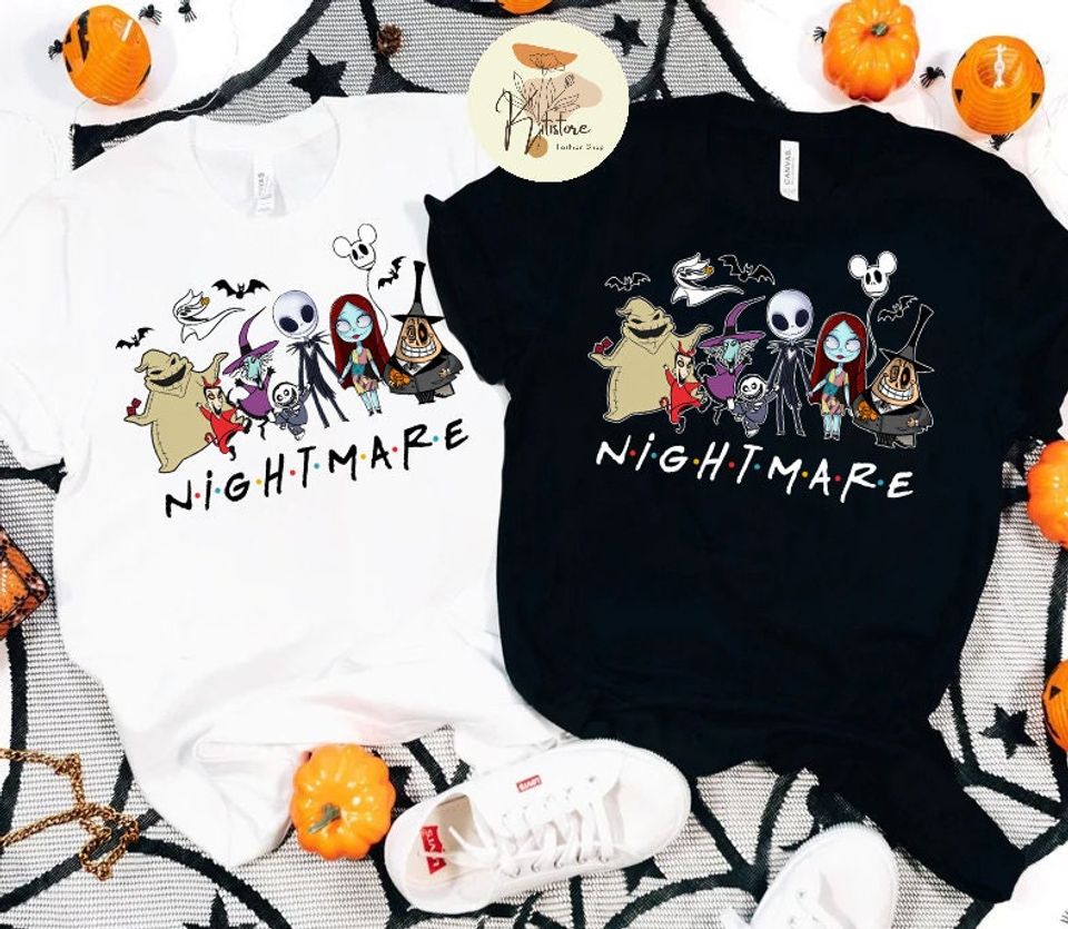 Nightmare Before Christmas Sweatshirt, Disney Halloween Sweatshirt
