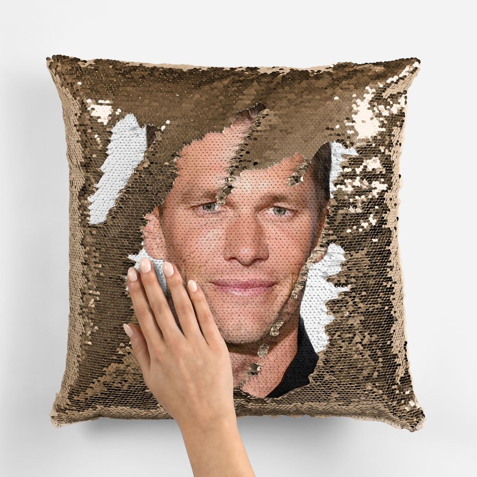 Tom Brady - Fan Sequin Pillowcase