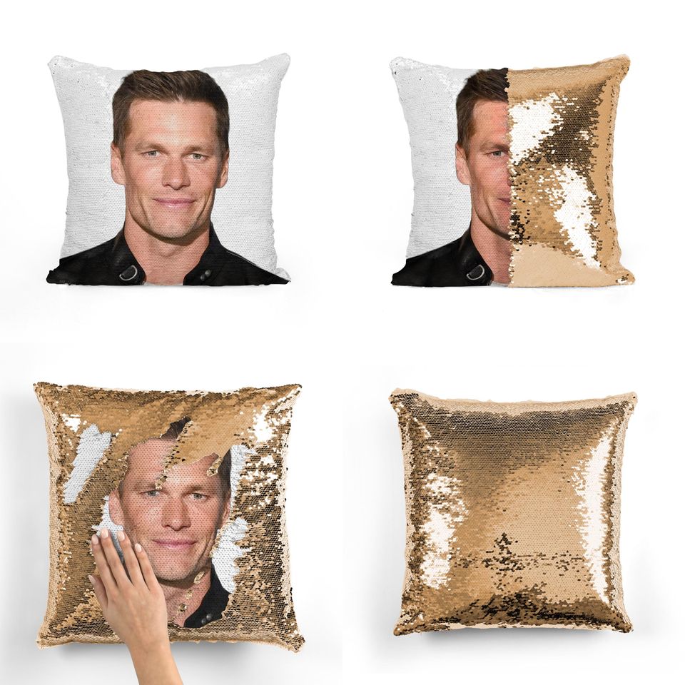 Tom Brady - Fan Sequin Pillowcase