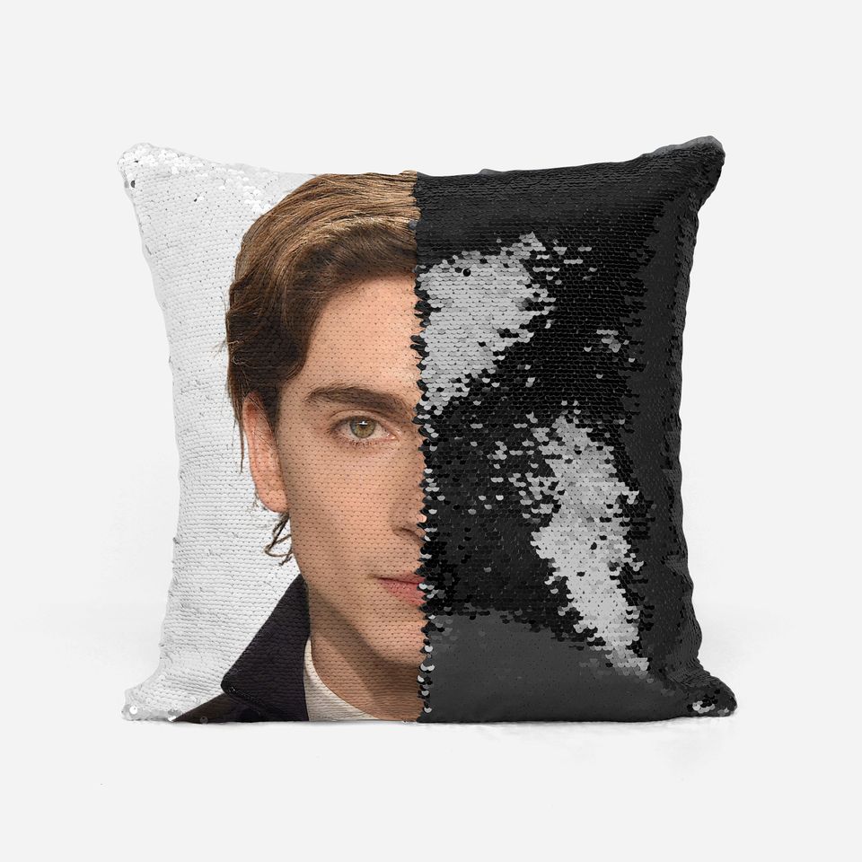 TIMOTHEE CHALAMET - Fan Sequin Pillowcase