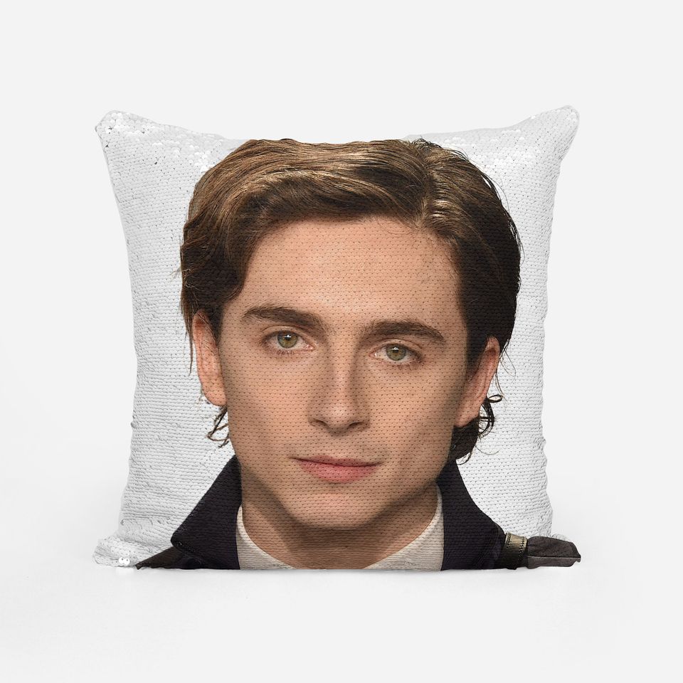 TIMOTHEE CHALAMET - Fan Sequin Pillowcase