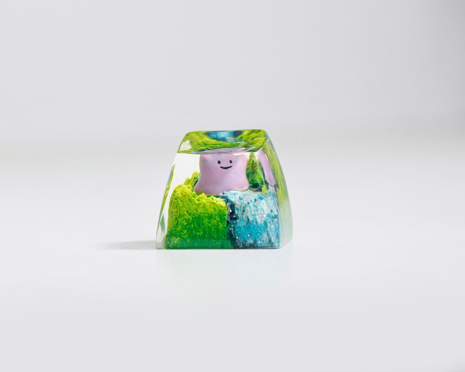 CUTE PKM Artisan Keycap, Spacebar Keycap, Keycap Set, Cute Keycap