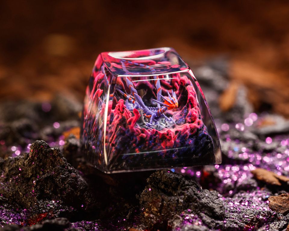 Mewtwo PKM Custom Keycaps, Spacebar Keycap, Keycap Set, Cute Keycapaps Anime