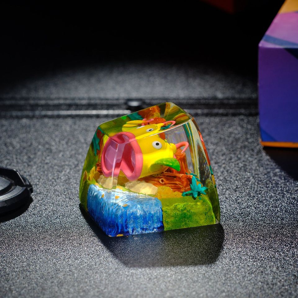 Weepinbell PKM Artisan Keycap, Spacebar Keycap, Keycap Set, Cute Keycap