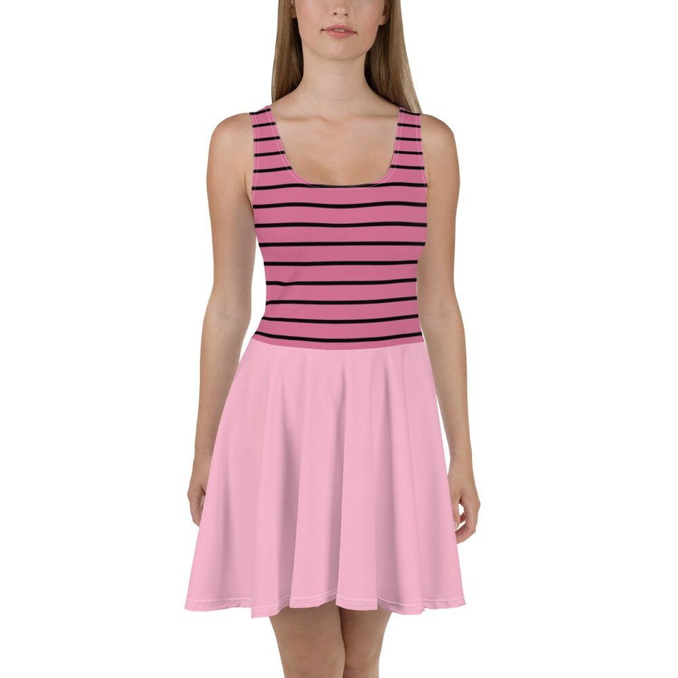 Pink Piglet Inspired Skater Dress: Cosplay Costume