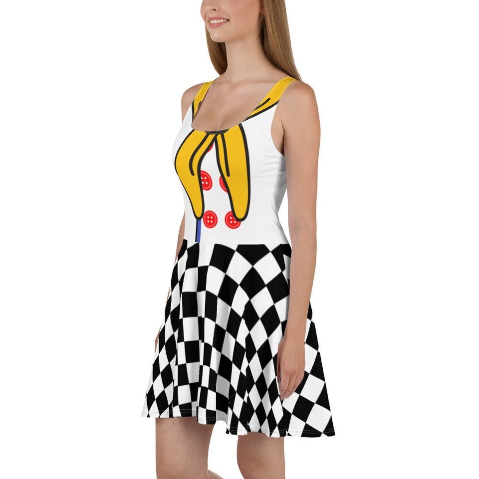 Chef Mick Skater Dress – Fun Cartoon Style Casual Outfit for Women