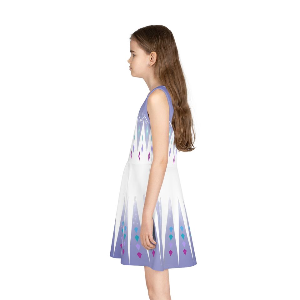 The Elsa Girls' Sleeveless Sundress