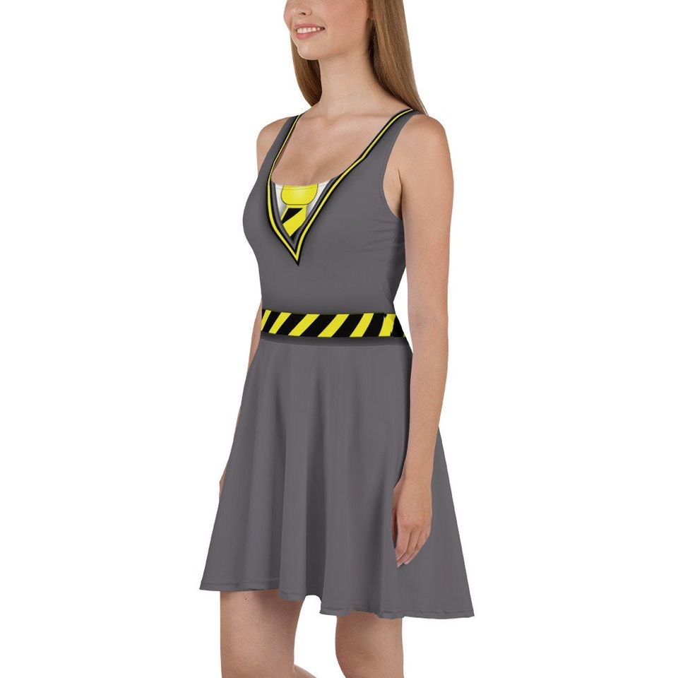 The Loyal House Skater Dress – Fun Cartoon Style Casual Outfit for Women
