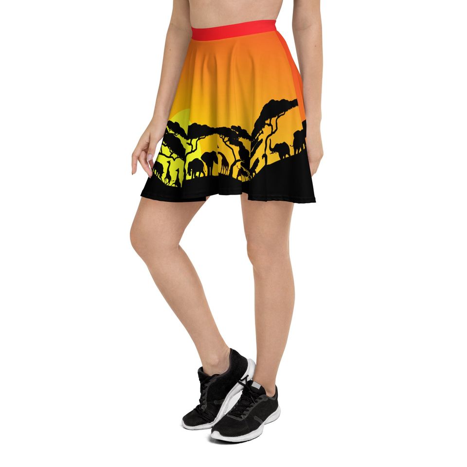 Circle of Life Skater Skirt