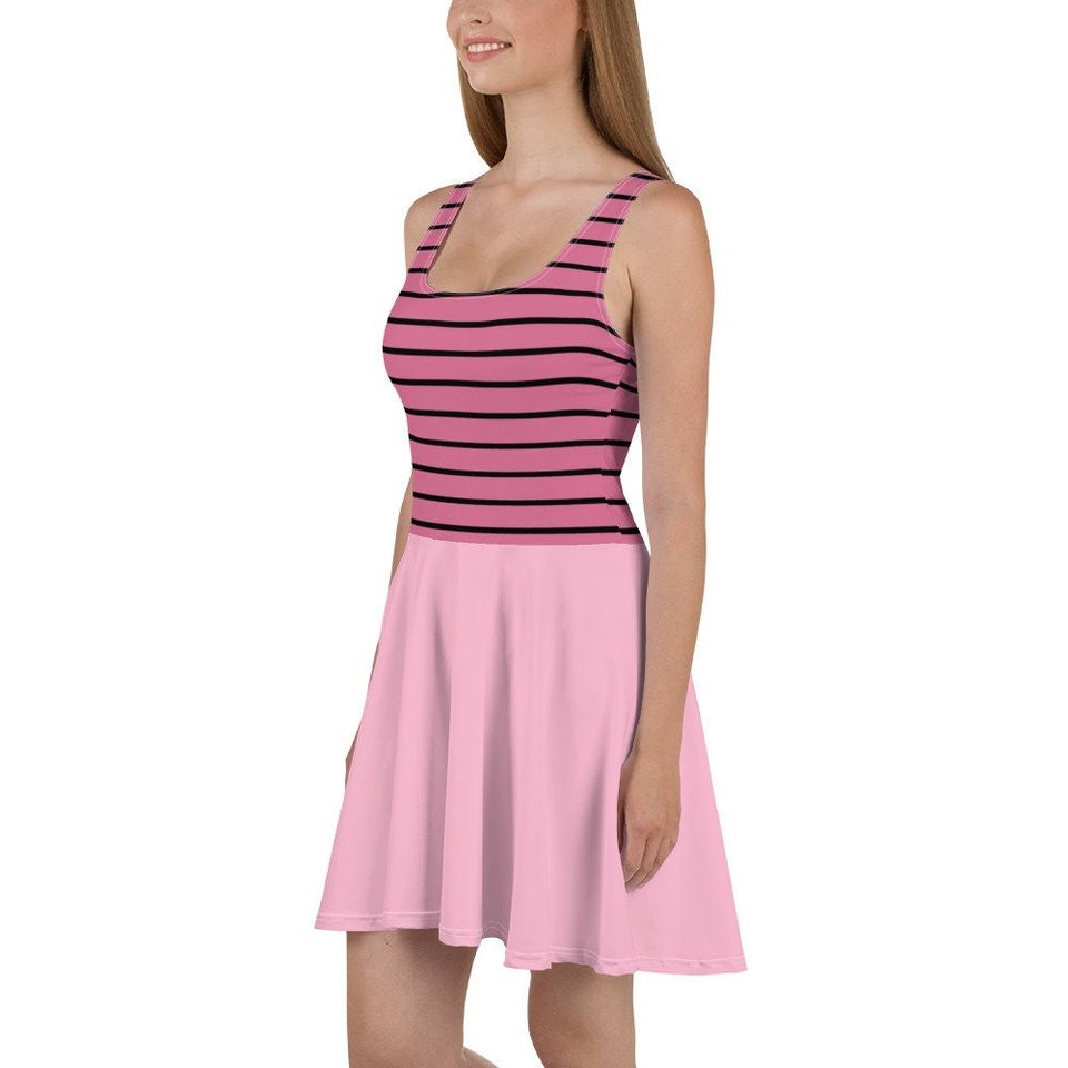 Pink Piglet Inspired Skater Dress: Cosplay Costume