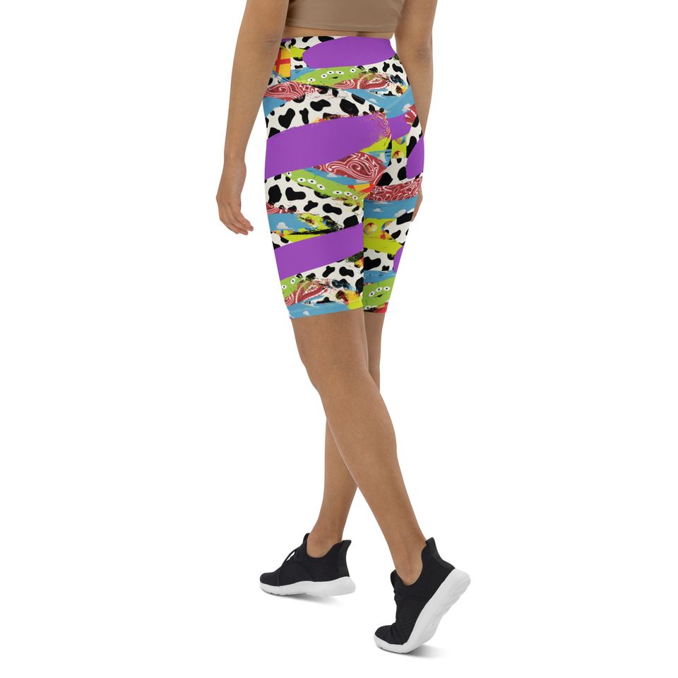 Toys Brushstrokes Biker Shorts