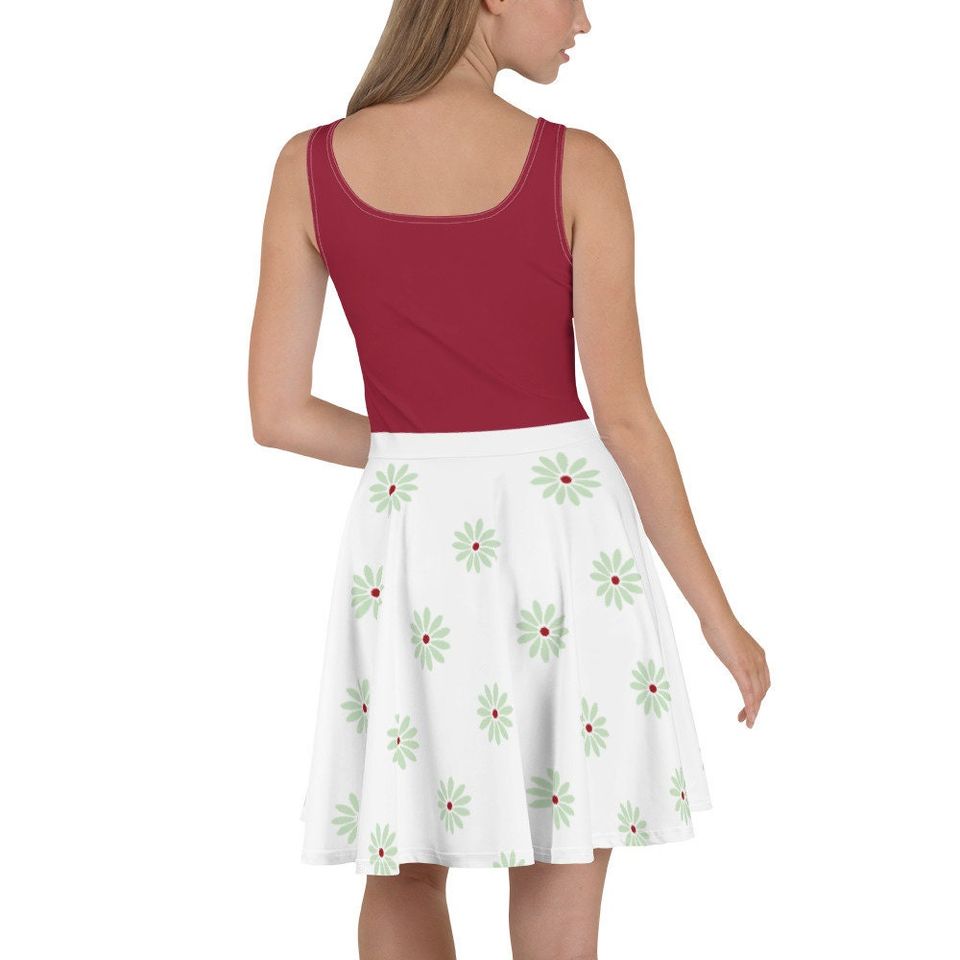 Tightrope Walker Skater Dress – Fun Cartoon Style Casual Outfit for Women