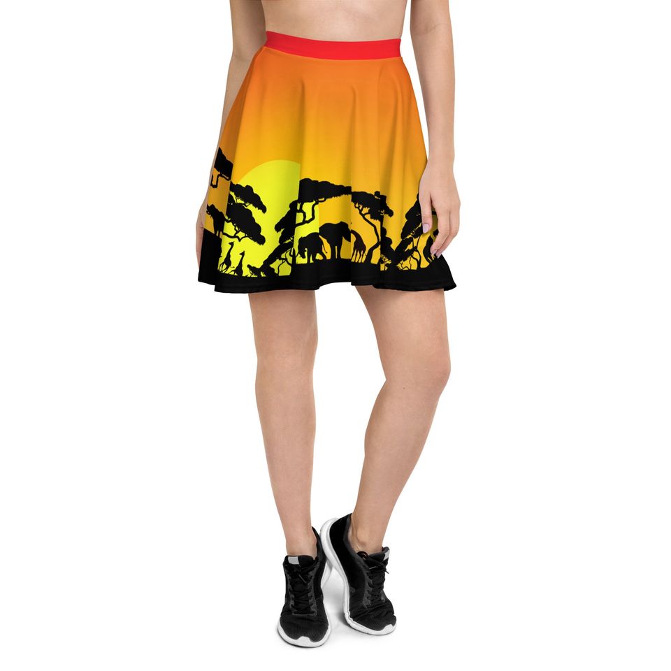 Circle of Life Skater Skirt