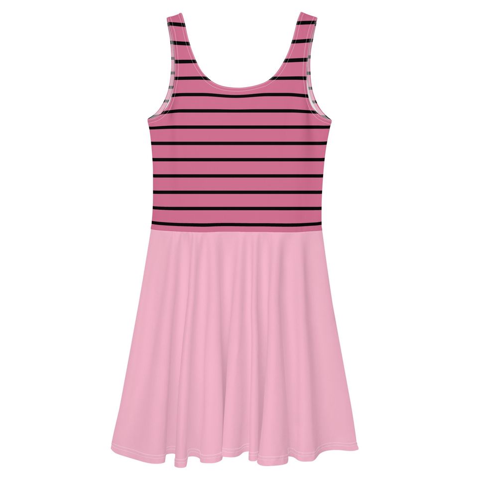 Pink Piglet Inspired Skater Dress: Cosplay Costume
