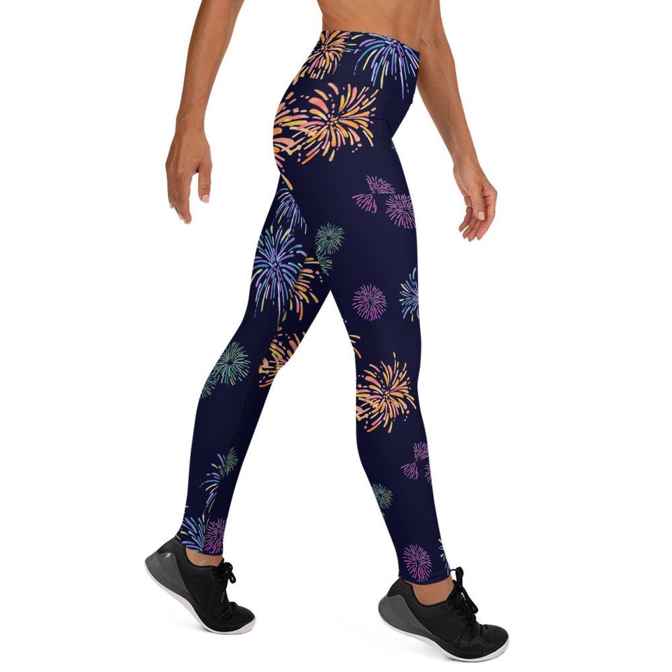 Fireworks Ears Yoga Leggings