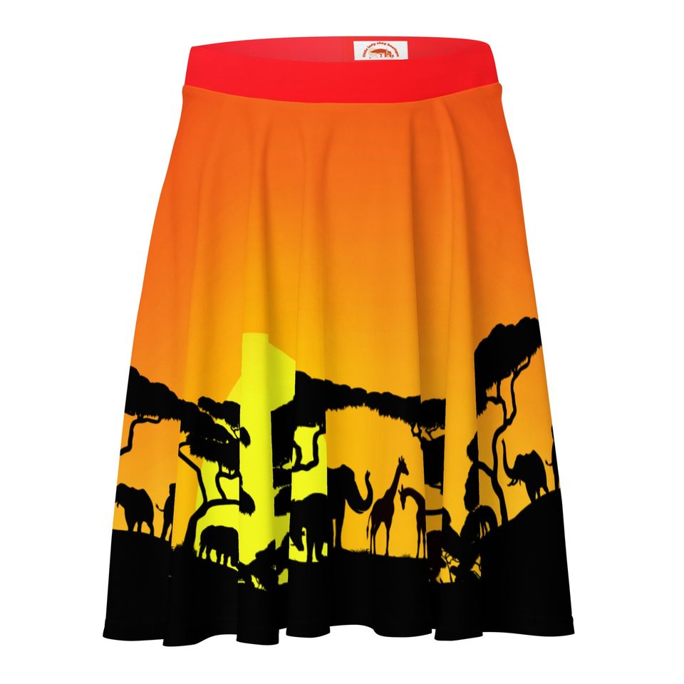 Circle of Life Skater Skirt