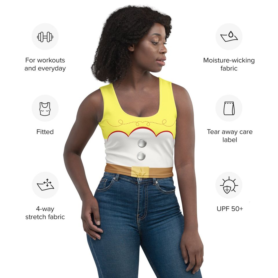 The Jessie Crop Top , Crop  Tank Tops