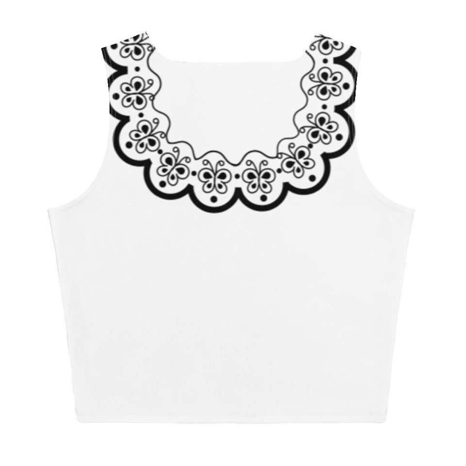 The Mirabel 3D Crop Tank Top for Womens