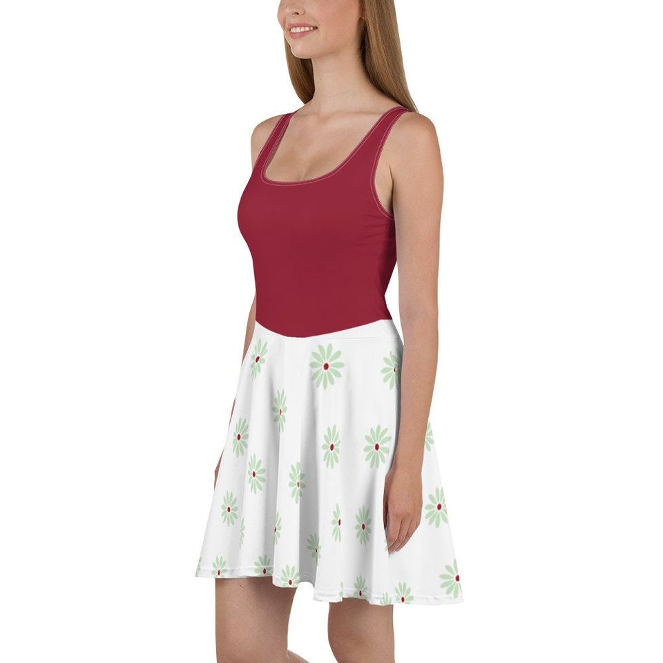 Tightrope Walker Skater Dress – Fun Cartoon Style Casual Outfit for Women