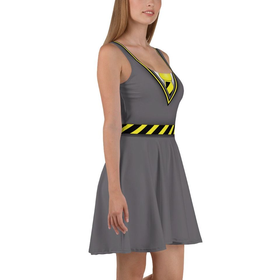 The Loyal House Skater Dress – Fun Cartoon Style Casual Outfit for Women