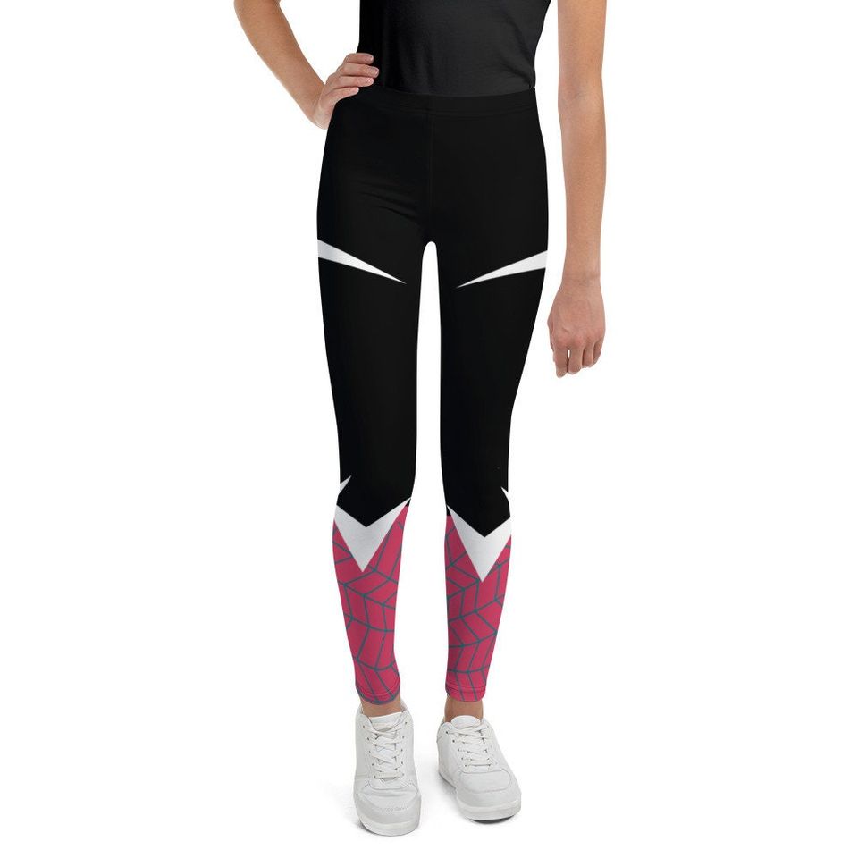 Spider Ghost Friend Youth Leggings