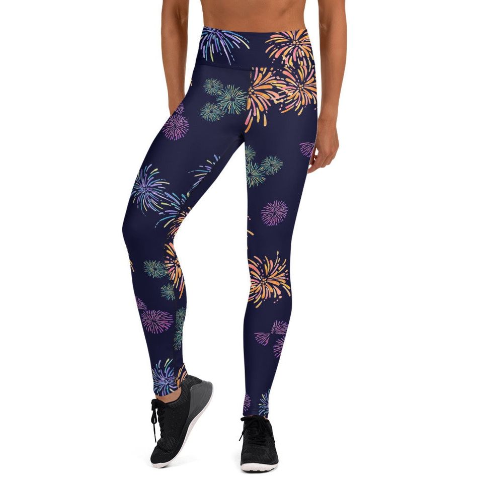 Fireworks Ears Yoga Leggings