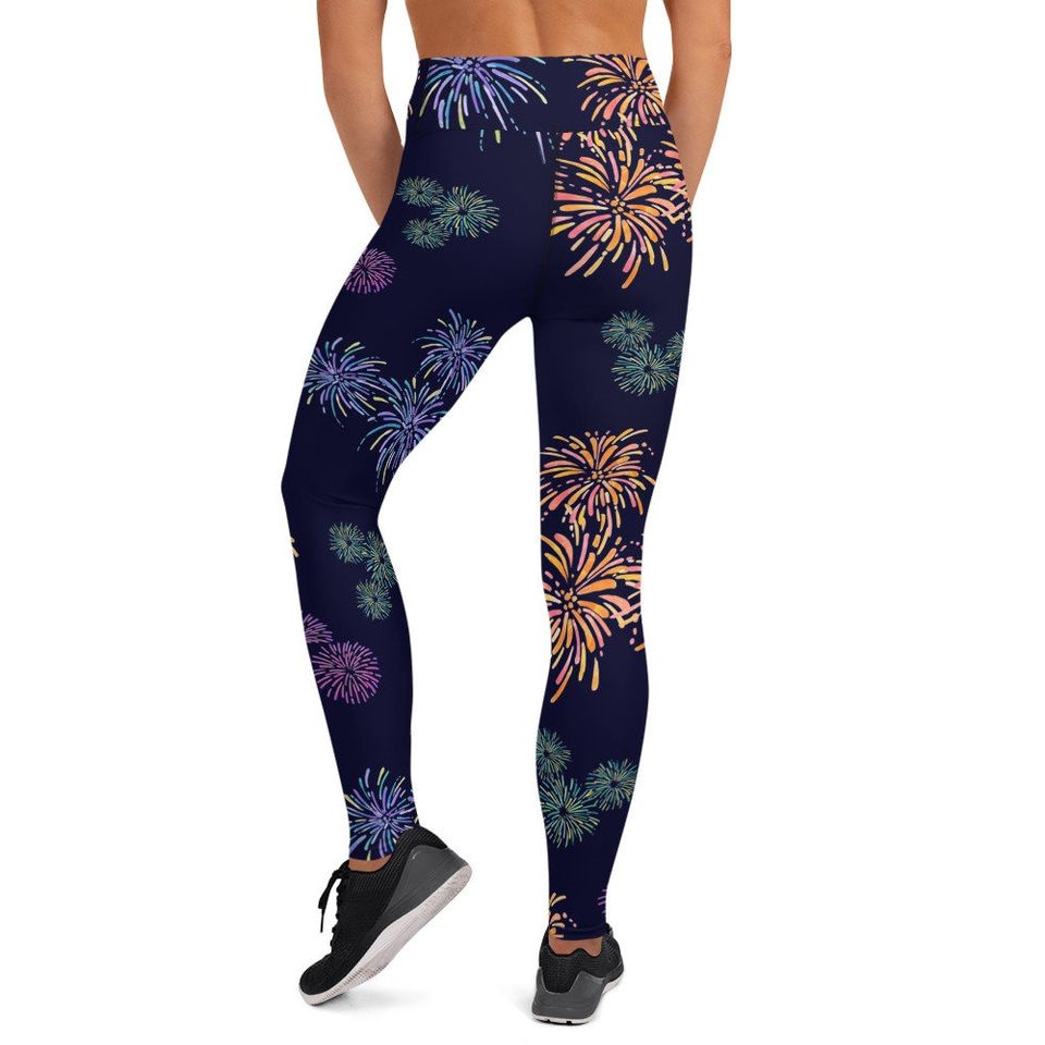 Fireworks Ears Yoga Leggings