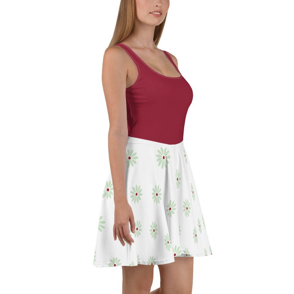 Tightrope Walker Skater Dress – Fun Cartoon Style Casual Outfit for Women