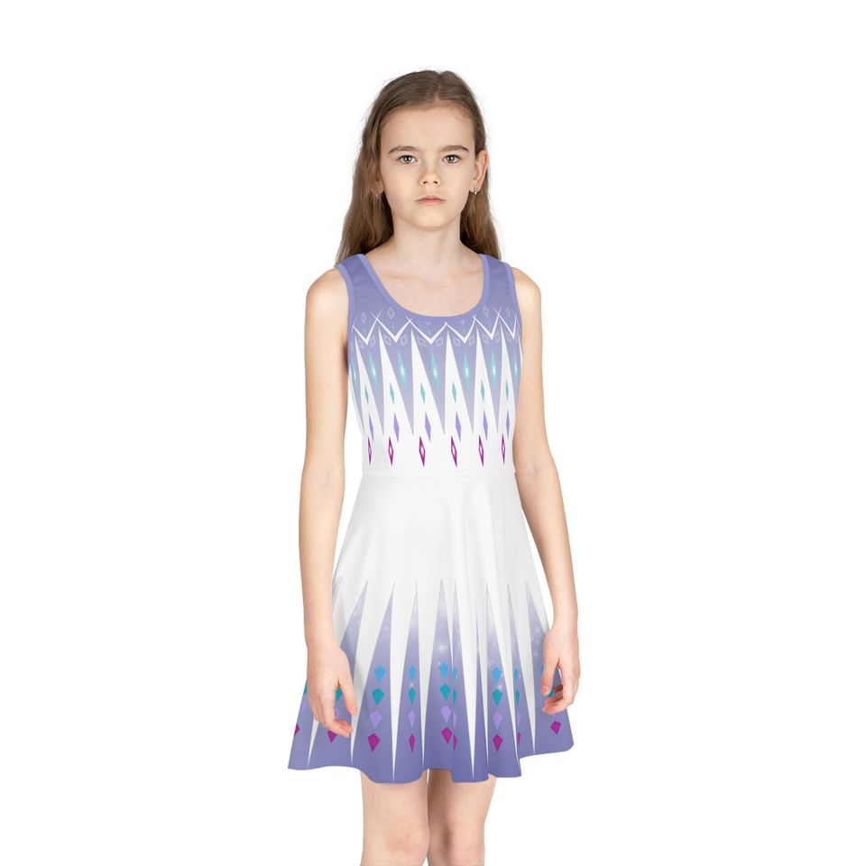 The Elsa Girls' Sleeveless Sundress