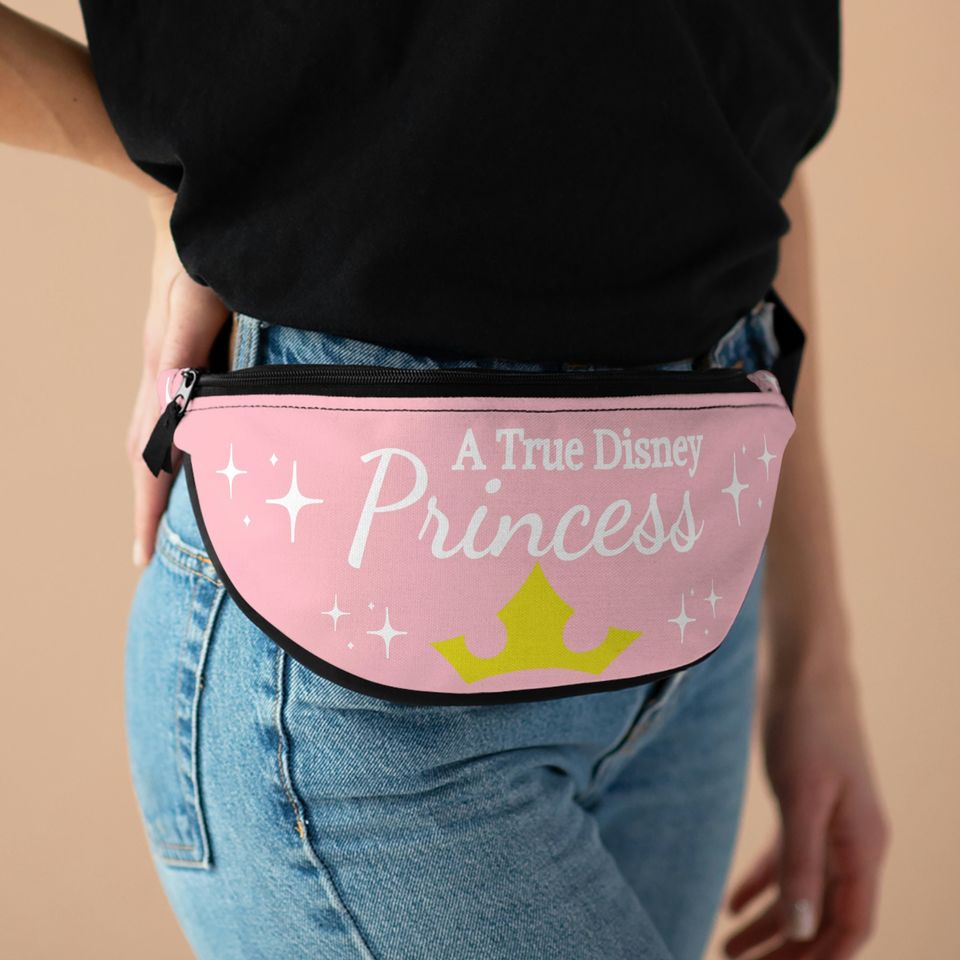 True Disney Princess Fanny Pack- Light Pink