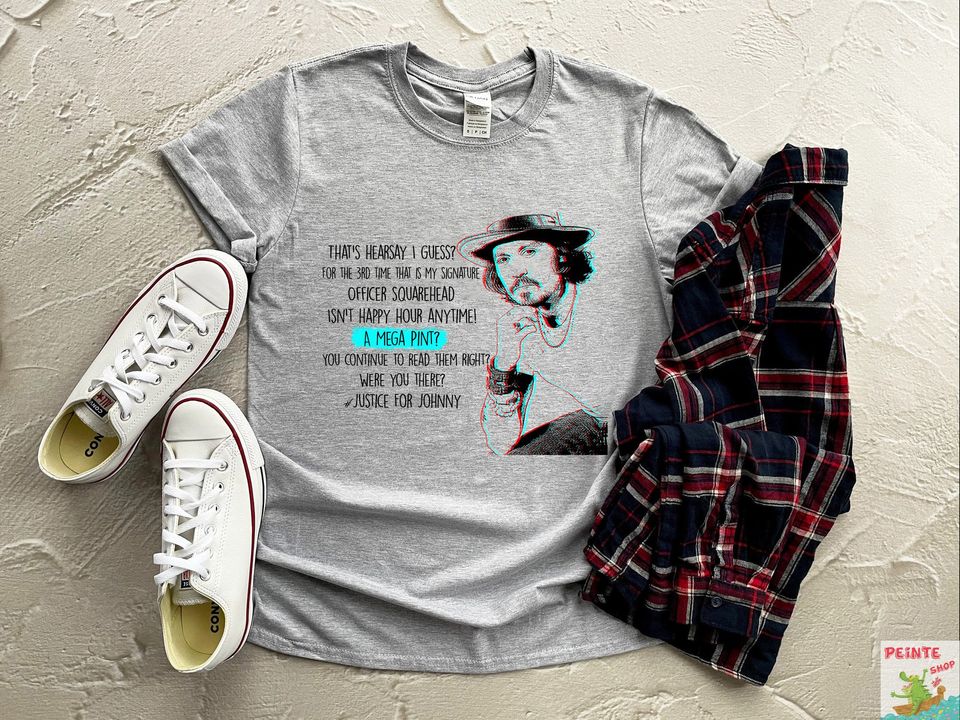 Johnny Depp Quotes Shirt