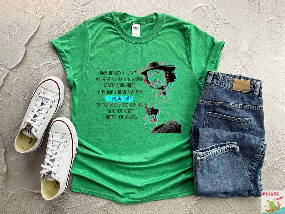 Johnny Depp Quotes Shirt
